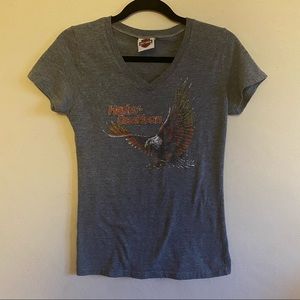 Harley Davidson Woman’s V-Neck Tee